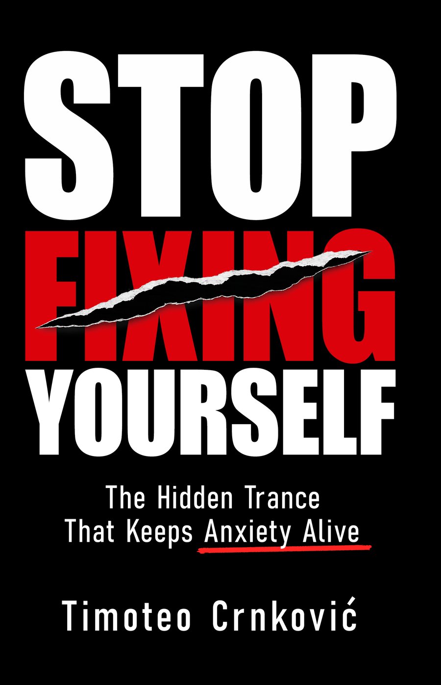 Stop Fixing Yourself — book cover